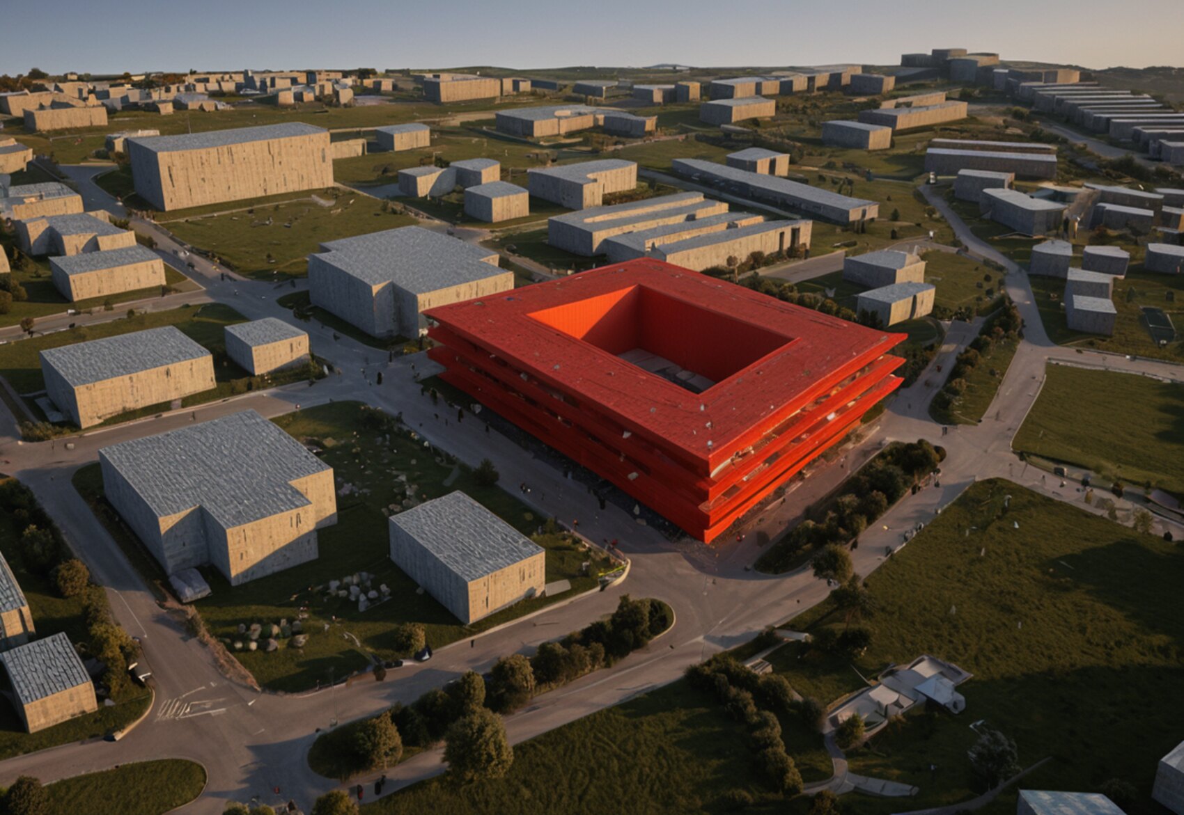 Illustrative concept rendering of a landmark museum building — one of several early visioning studies for the Florida Museum of Black History. Concept only, BusinessFlare®.